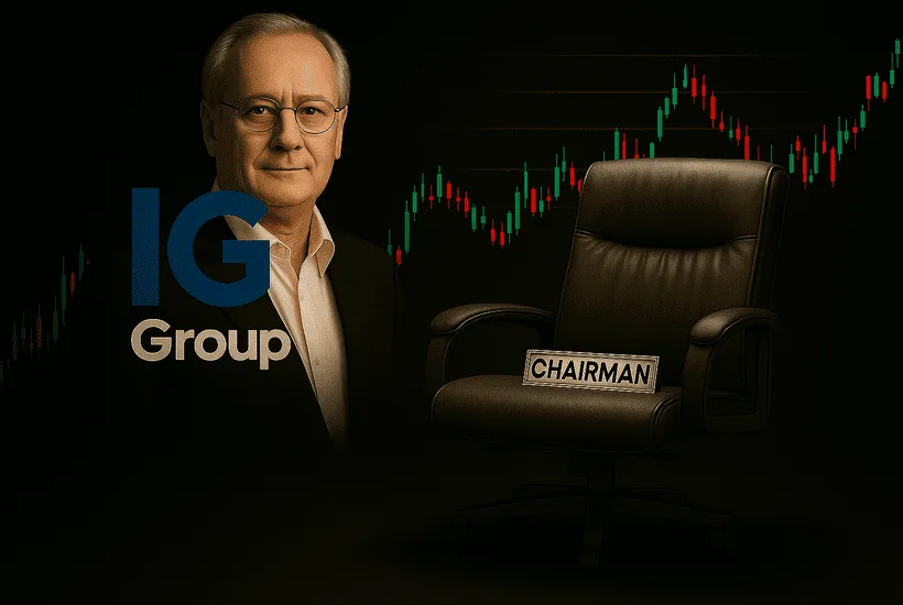 IG Group Chair Mike McTighe to step down