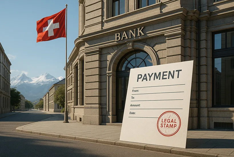 Swiss banks complete first blockchain-based legally binding payment