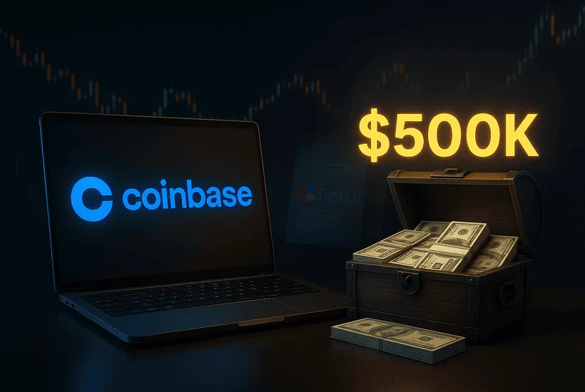 "Coinbase filing states TaskUs employees earned $500K through bribes"