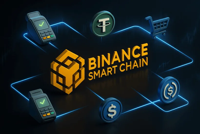 Binance Smart Chain becomes leading blockchain for consumer-sized stablecoin payments