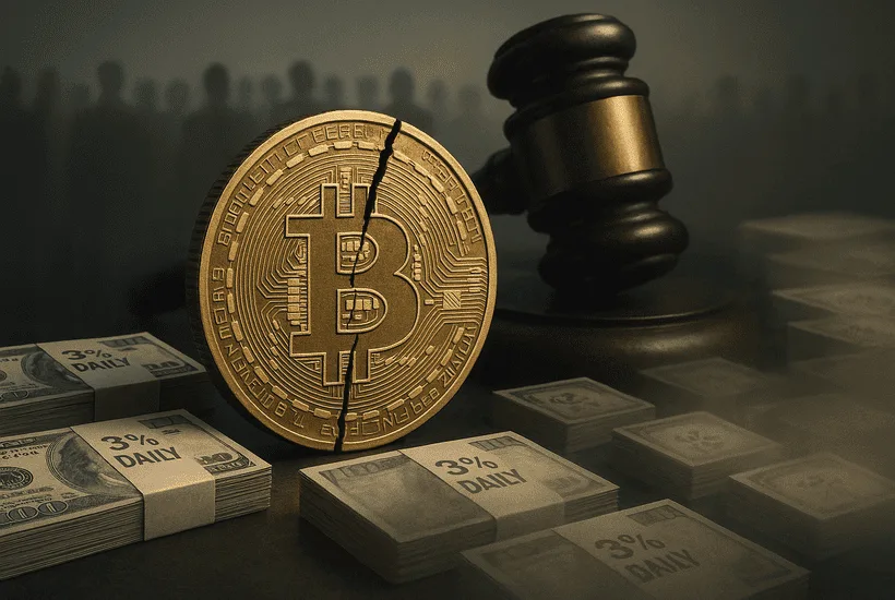 CEO Pleads Guilty in ‘$200M Bitcoin Fraud’ That Duped 90,000 Investors With Fake 3% Daily Returns