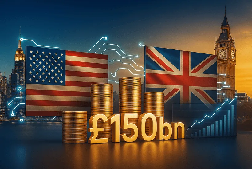 "US firms pledge £150bn investment in UK as tech deal signed"