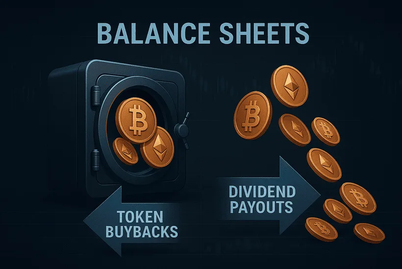 Tokenomics as Corporate Finance: A Shift to Buybacks & Dividends
