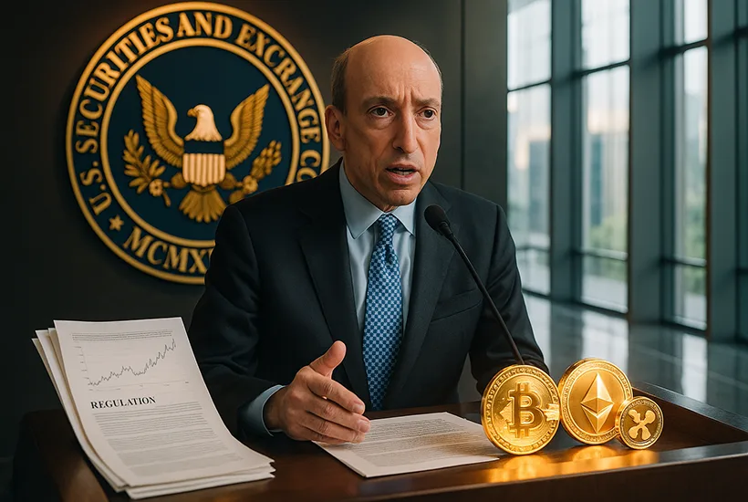 Gensler doubles down on crypto approach amid SEC sea change