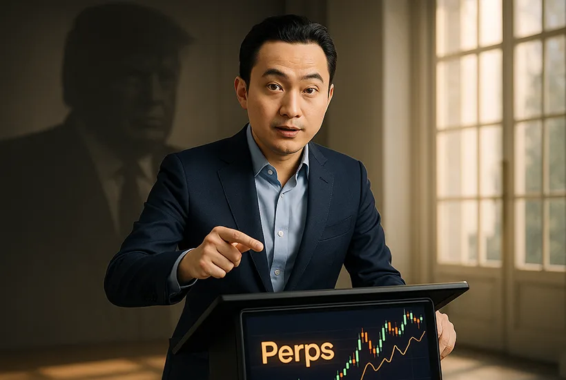 Justin Sun launches ‘perps’ trading as US lawmakers question his Trump ties