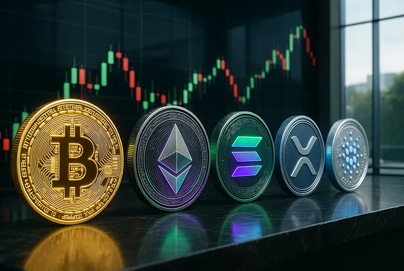 Bitcoin, Ethereum, Solana, XRP, Cardano: Top crypto tokens' market analysis