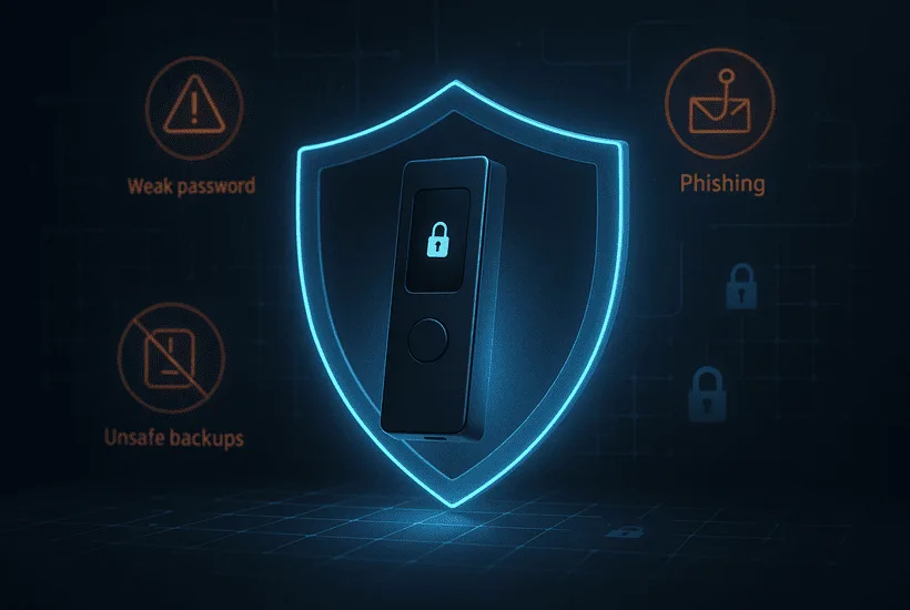 How to keep hardware wallets safe.. best practices and common mistakes