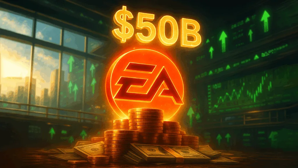 Electronic Arts $50 billion buyout deal to go private sends shares up 15%