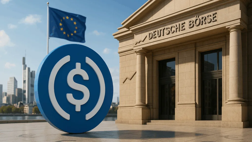 Deutsche Börse for Europe stablecoin adoption
