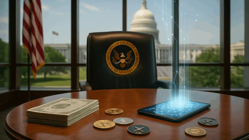 SEC weighs plan to allow blockchain-based stock trading amid crypto push