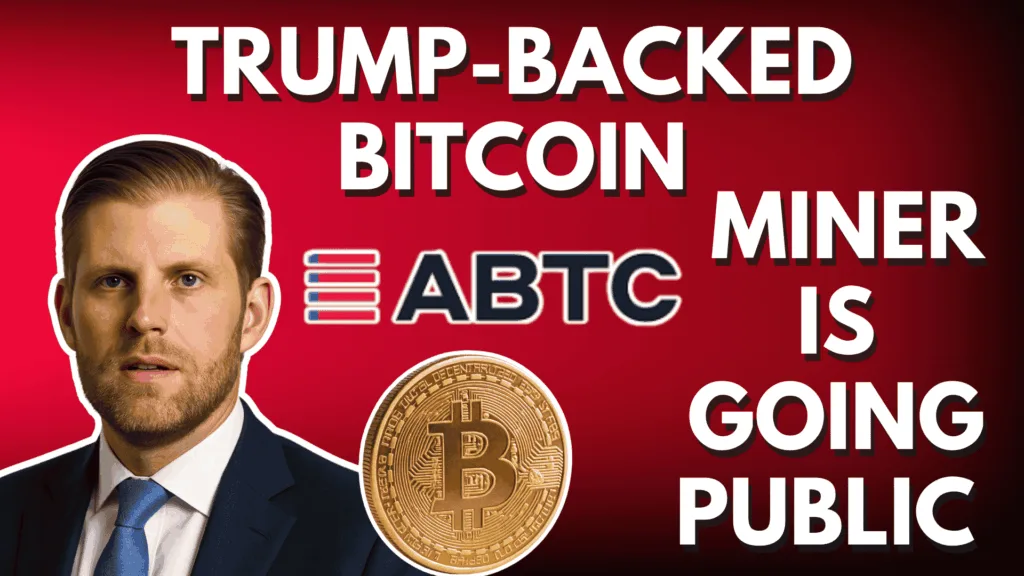 Trump-Backed Bitcoin Miner Is Going Public
