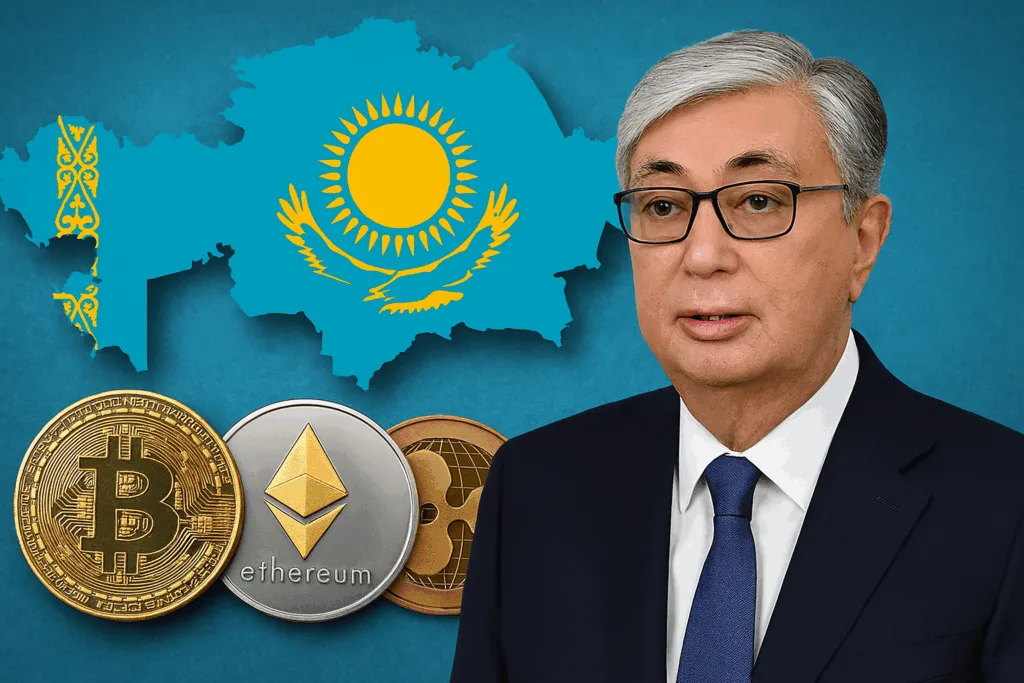 Kazakhstan Crypto Reserve plans by President Kassym-Jomart Tokayev