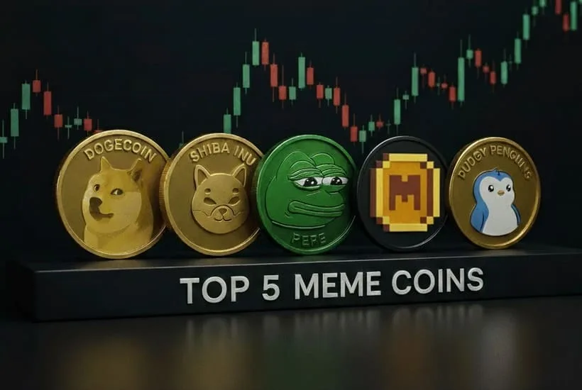 Top 5 Meme Coins price market analysis – Dogecoin, Shiba Inu, Pepe, MemeCore, Pudgy Penguins