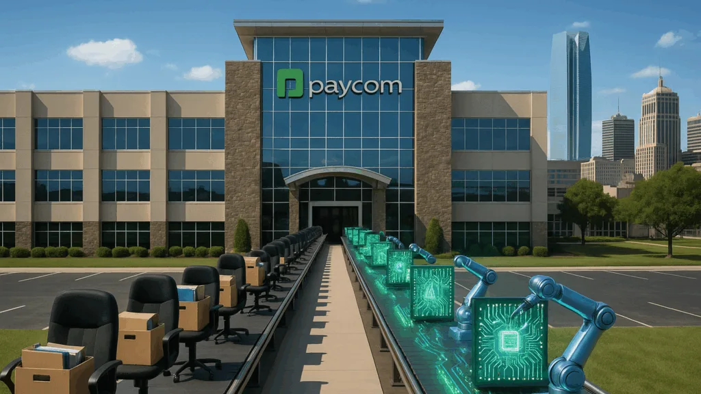 Paycom to replace over 500 workers with artificial intelligence at Oklahoma City headquarters