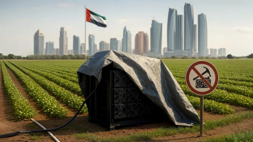 Abu Dhabi agricultural regulator bans use of farmland for crypto mining