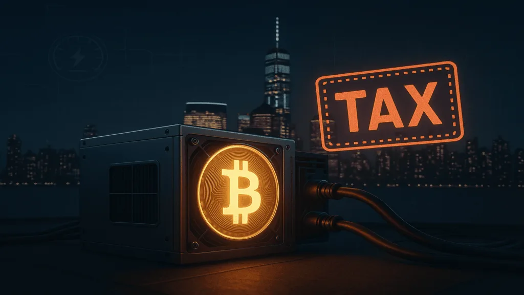 New York State senator proposes tax on crypto mining energy use