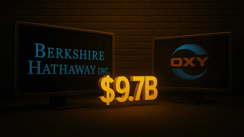 Berkshire Hathaway to pay $9.7 billion for OxyChem
