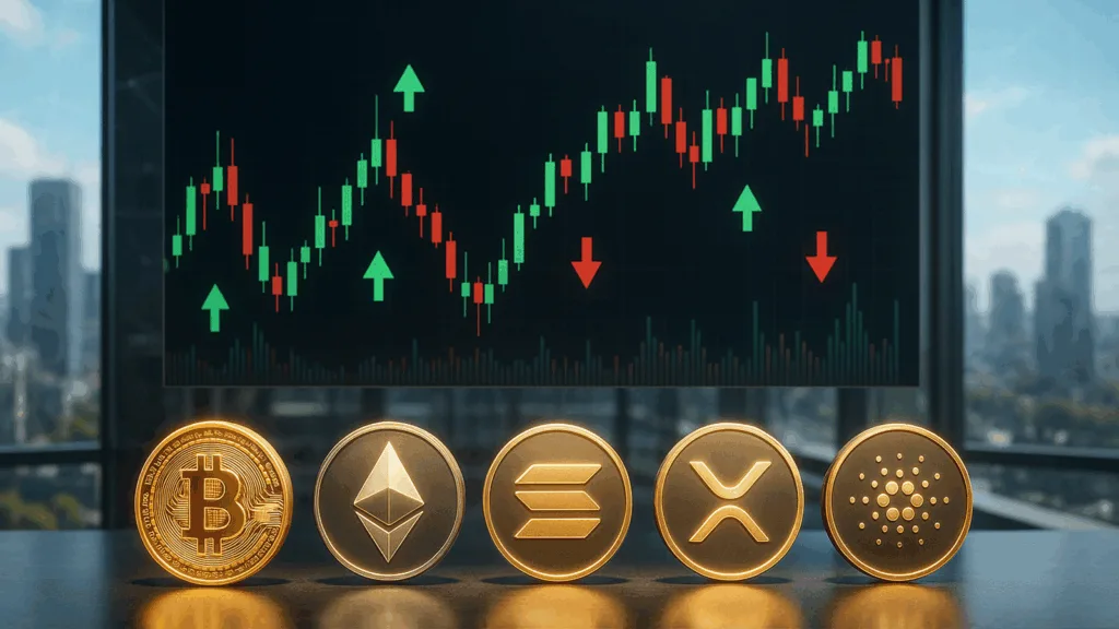 Bitcoin, Ethereum, Solana, XRP, Cardano: Top crypto tokens' market analysis