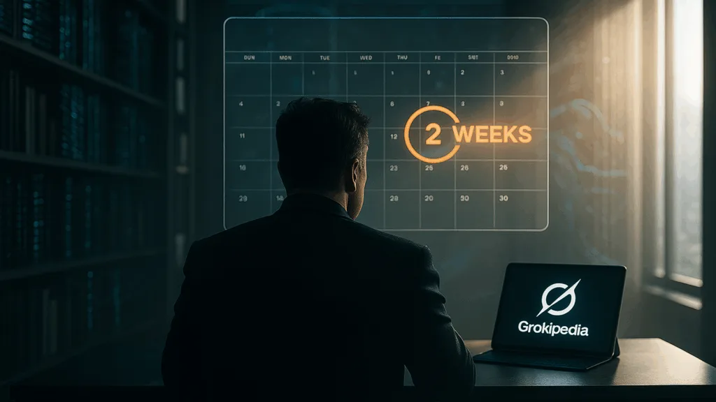 Elon Musk sets beta launch for 'Grokipedia' in two weeks