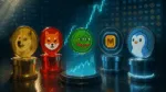 Top 5 Meme Coins price market analysis – Dogecoin, Shiba Inu, Pepe, MemeCore, Pudgy Penguins