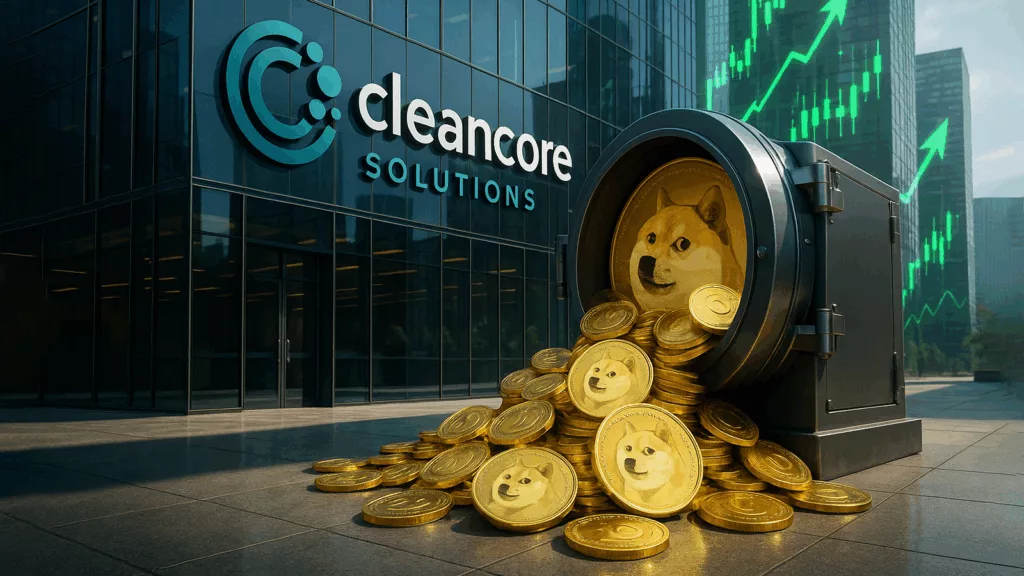 CleanCore's Dogecoin Treasury Tops 710M Tokens, Booking $20M+ Gain