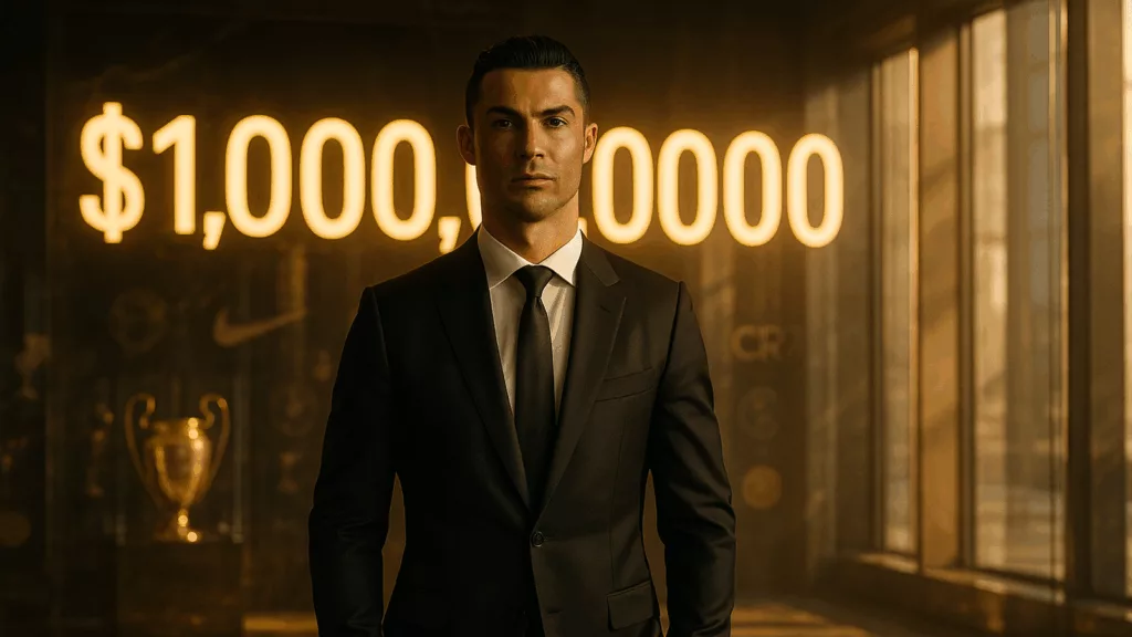 Cristiano Ronaldo Is First Billionaire Football Player