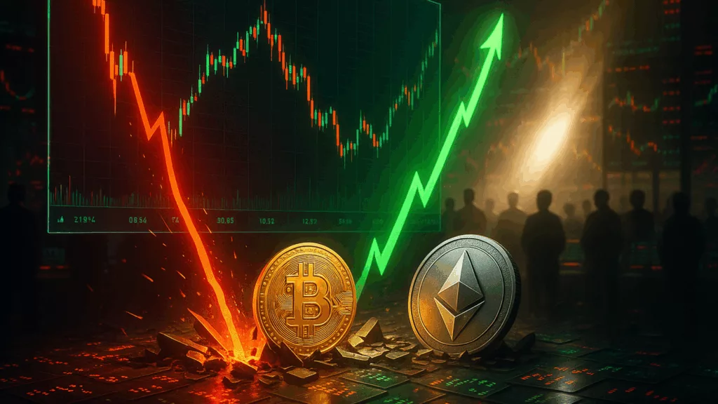 Crypto Market Watch: Bitcoin, Ethereum Rebound Following 'Largest Single-Day Wipeout in Crypto History'