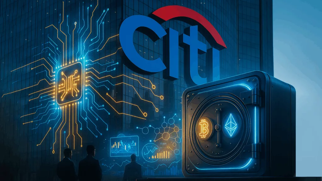 Citi bets on blockchain, plans to launch crypto custody by 2026: Report