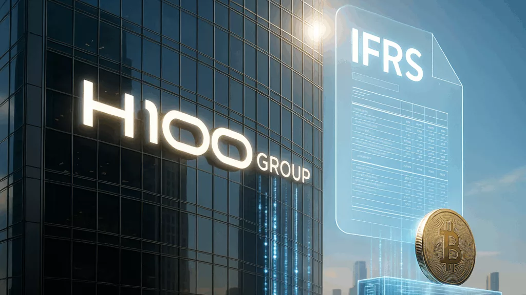 BTC treasury firm H100 Group begins transition to IFRS reporting