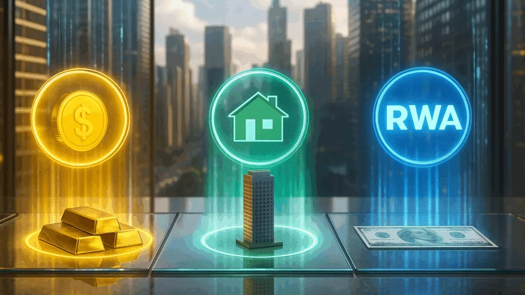 RWA marketplace — Tokenized treasury Bills, gold, and real estate