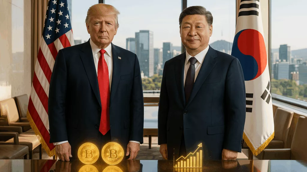 Bitcoin rises as Trump-Xi confirm meeting on October 31 at the APEC summit in South Korea