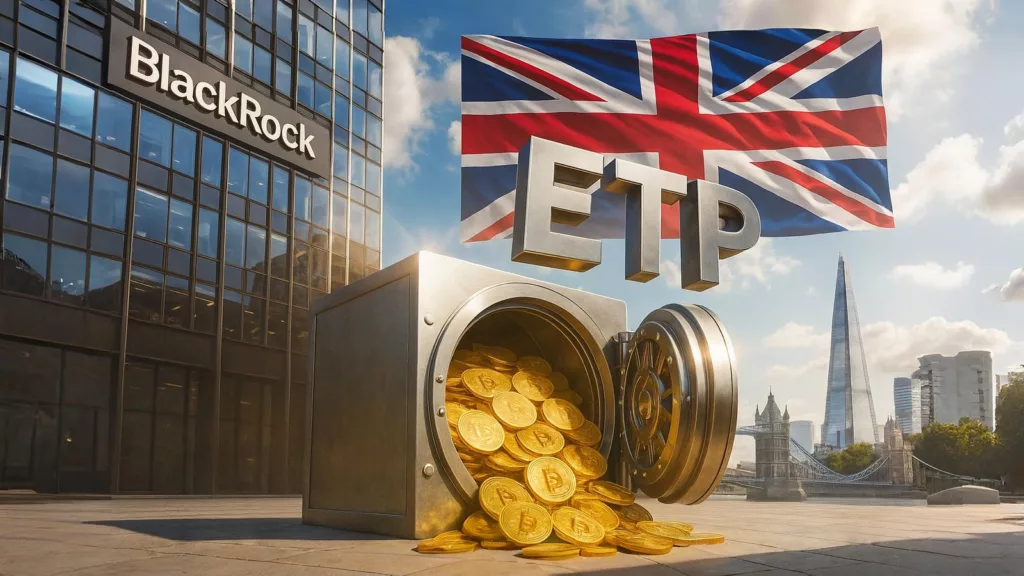 BlackRock launches Bitcoin ETP in the UK today