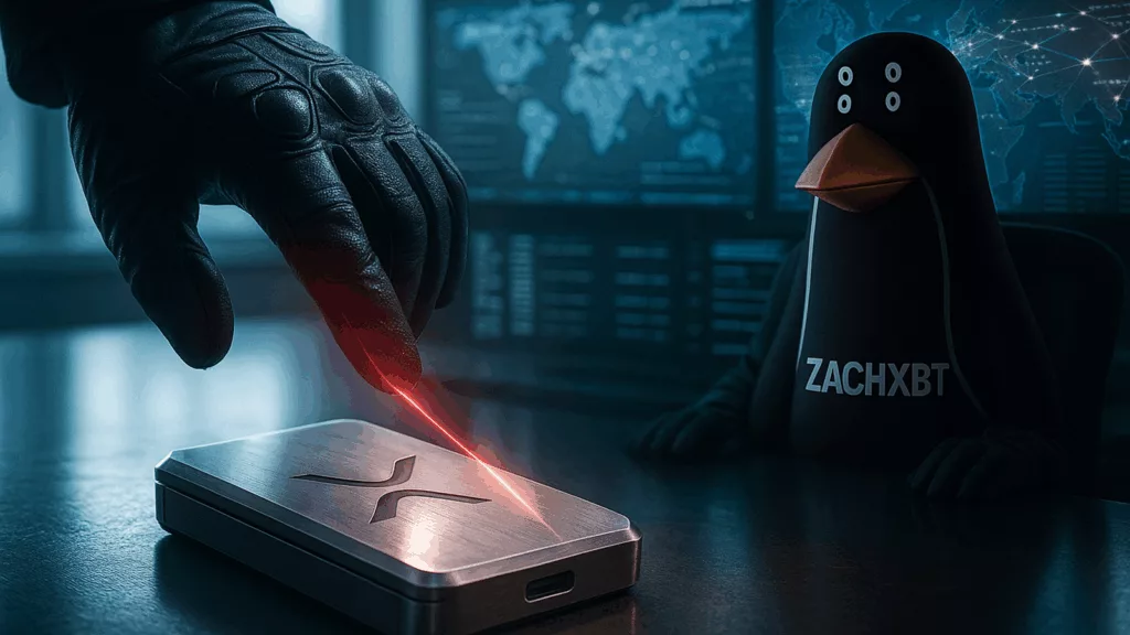 Hackers steal $3.05m XRP from cold wallet, ZachXBT traces funds
