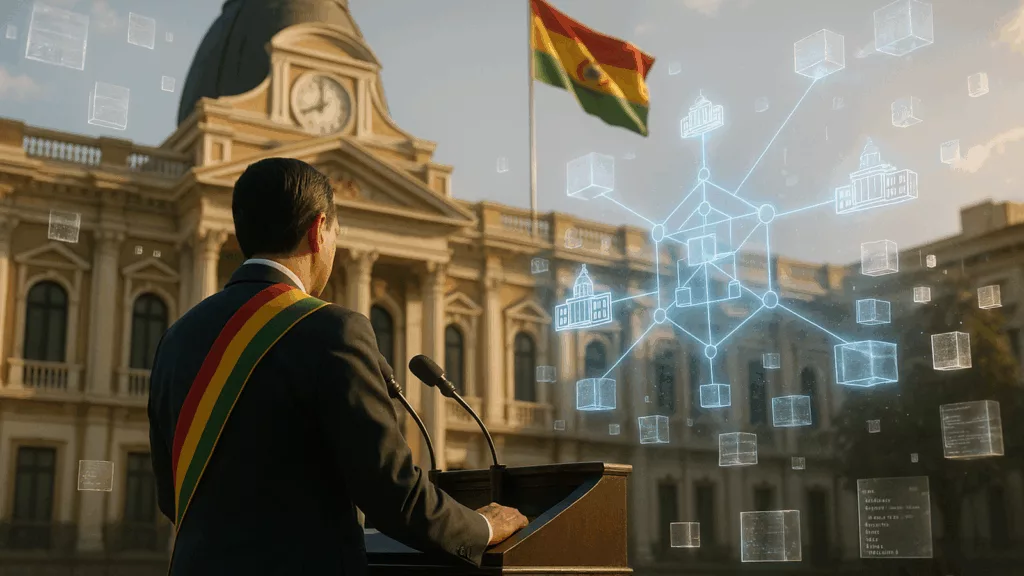 Bolivia’s new president backs blockchain to tackle government corruption