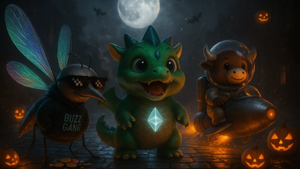 Top Meme Coin presales for halloween 2025: BullZilla dominates as moonbull and la culex surge