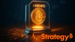 Strategy adds 390 BTC bringing total holding to 640,808