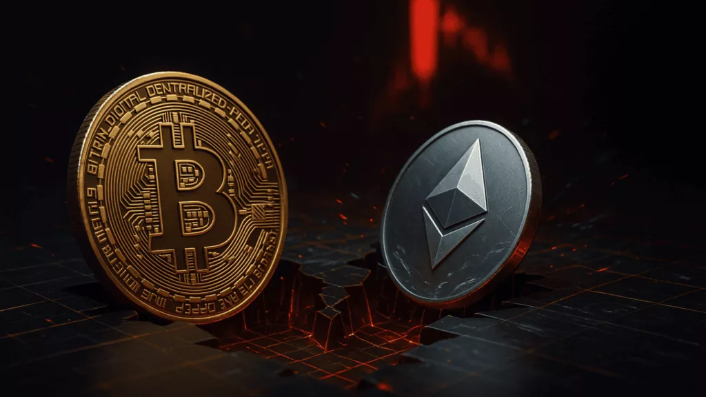 crypto market as $230B vanishes overnight