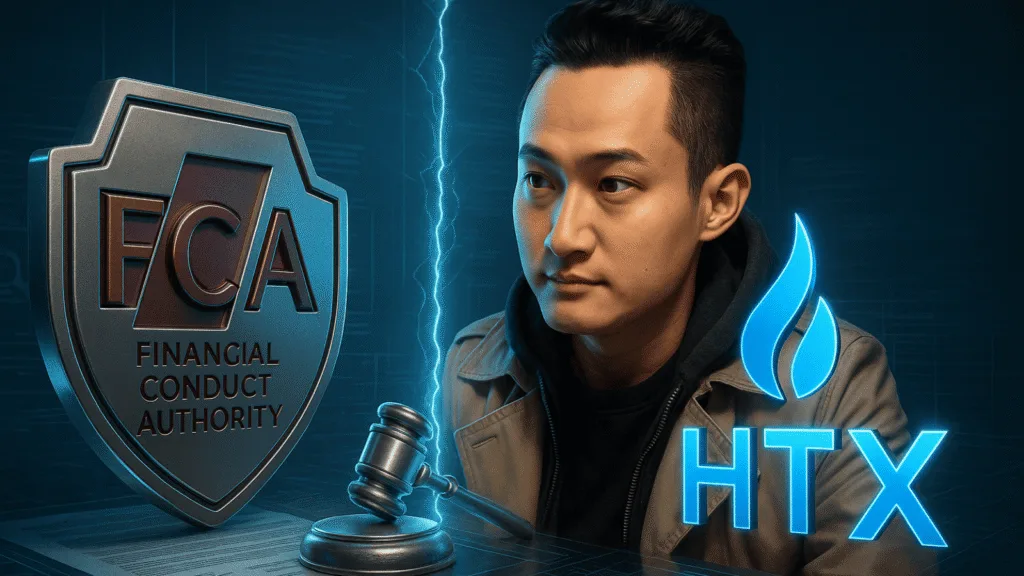 FCA sues Justin Sun-linked HTX in London High Court over alleged illegal crypto promotions: Bloomberg