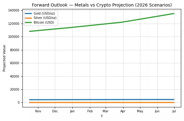 Gold, silver, and crypto: The 2025 decoupling why safe havens are surging while digital assets stumble