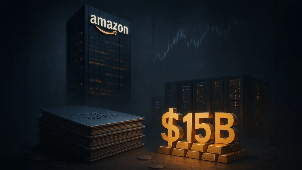 Amazon to raise $15 billion in first US bond sale in three years to fund AI pus