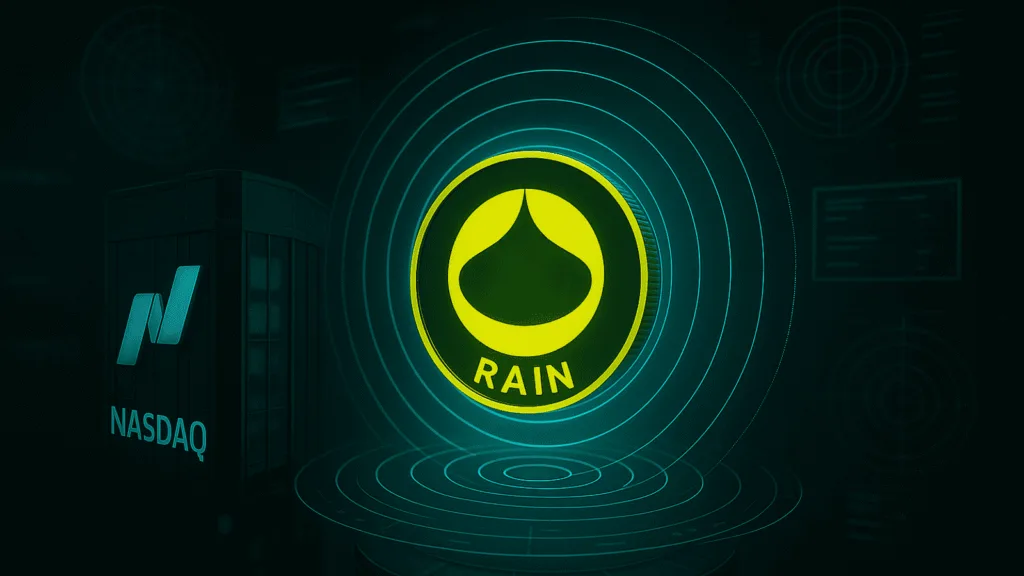 Nasdaq penny stock plans $212M RAIN token play with ex-Italian PM onboard