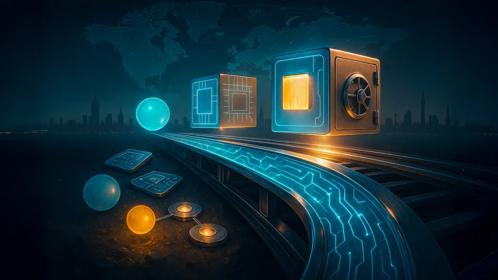 ignore market noise, the world’s biggest institutions are rebuilding global finance on blockchain rails