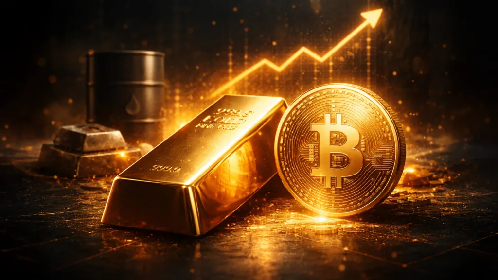 Tokenized commodities near $4B, as gold extends all-time rally