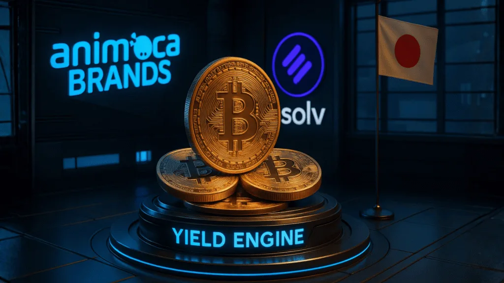 Animoca, Solv to help Japanese Bitcoin companies generate yield