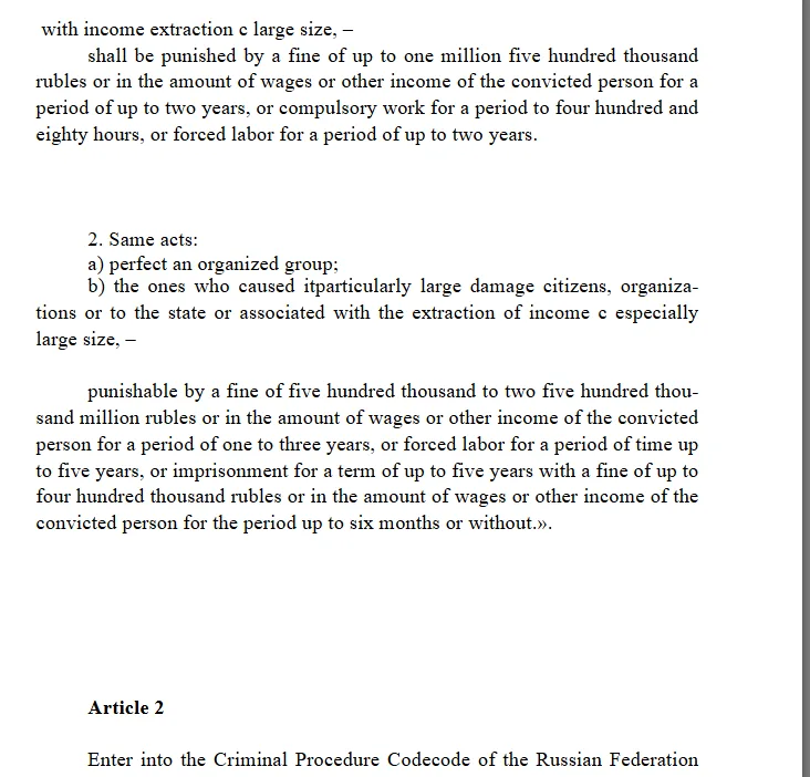 Russia moves to criminalise illegal cryptocurrency mining Russia moves to criminalise illegal cryptocurrency mining