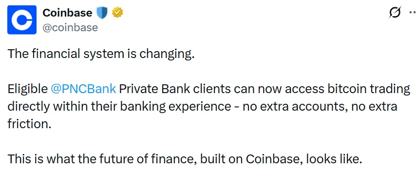 Coinbase, PNC deepen strategic partnership by rolling out Bitcoin trading Coinbase, PNC deepen strategic partnership by rolling out Bitcoin trading