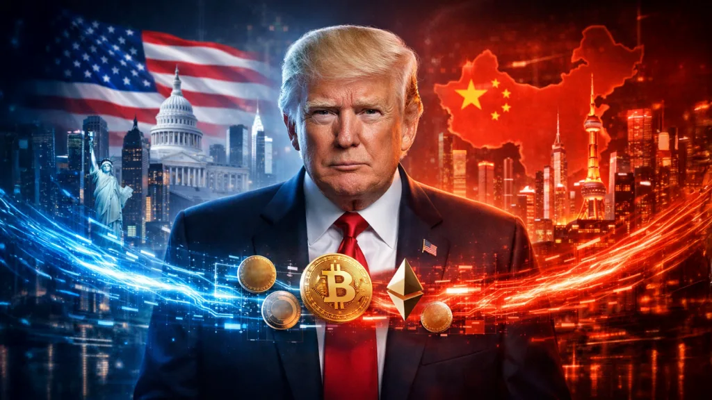 Trump: US has to ‘make it so that China doesn’t get the hold‘ of crypto