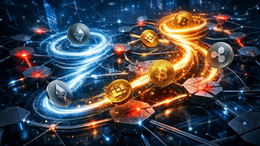 Liquidity Spirals and Market Impact in Decentralized Finance: A Network Risk Framework for Crypto Markets