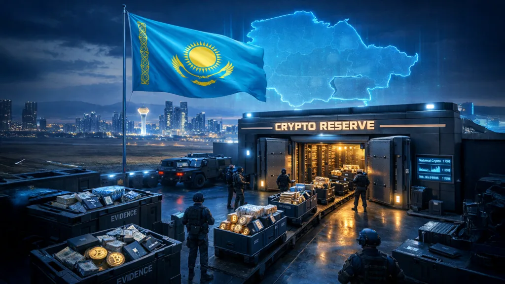 Kazakhstan to Fund National Crypto Reserve With Seized Criminal Assets