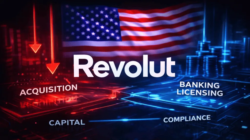 Revolut drops takeover plans, seeks US banking license: Report